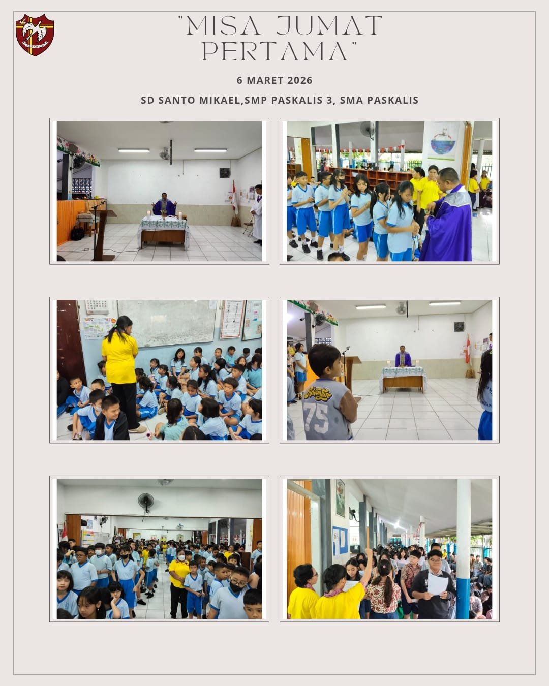 Misa Jumat Pertama 6 Maret 2026