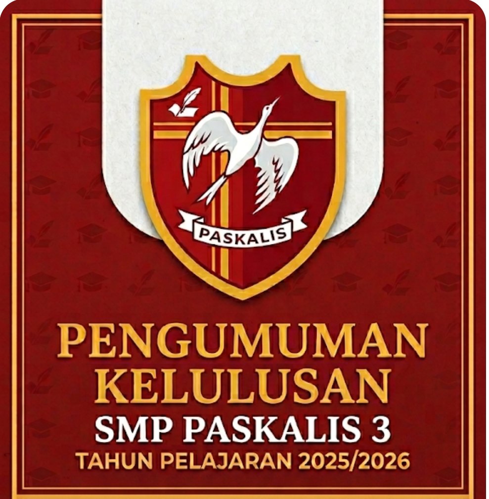 Pengumuman Kelulusan SMP Paskalis 3