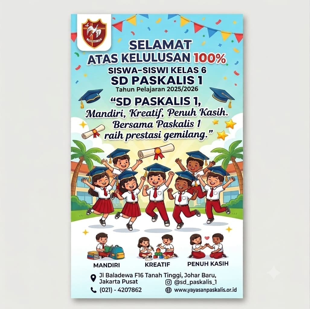 Hasil Kelulusan SD Paskalis I